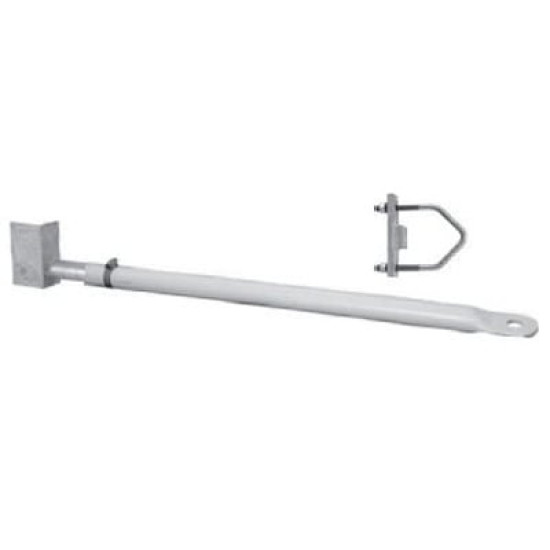 Brazo de PVC para Montaje Lateral Superior para Estabilizar Antenas Colineales de Fibra de Vidrio a una Distancia desde 81-103 cm de la Torre. Brazo de PVC para Montaje Lateral Superior para Estabilizar Antenas Colineales de Fibra de Vidrio a una Distancia desde 81-103 cm de la Torre.