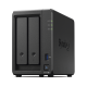 Servidor NAS de 2 Bahías (Expandible a 7 Bahías) / Hasta 126 TB / Servicio Nube Gratis (P2P) / Administración Remota y Respaldo Programado