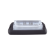 Luz Auxiliar Ultra Brillante X13 de 4 LEDs, color Rojo, con mica transparente.