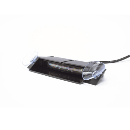 Luz Direccional de Visera, Dual color, Ámbar/Claro con enchufe para automóvil 