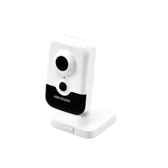 Cubo IP 4 Megapixel / Serie PRO / Lente 2.8 mm / 10 mts IR EXIR / PoE / Sensor PIR / H.265+ / Interior / Audio de Dos Vías / Detección Facial / PoE / MicroSD / ONVIF