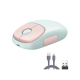 Mouse Inalámbrico FUNï¼‹ / Recargable / 2.4G & Bluetooth / 4 Niveles de DPI / Clic Silencioso / Ergonómico / 5 Botones / Compatible con Windows, macOS 10.5, Android iOS Linux y Chrome OS / Color Rosa