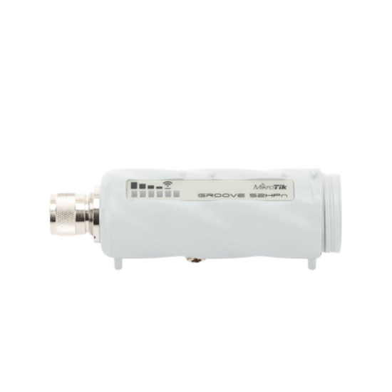 (Groove 52)  Cliente y PtP en 2.4 y 5GHz 802.11 a/b/g/n Conectorizado, Hasta 500mW