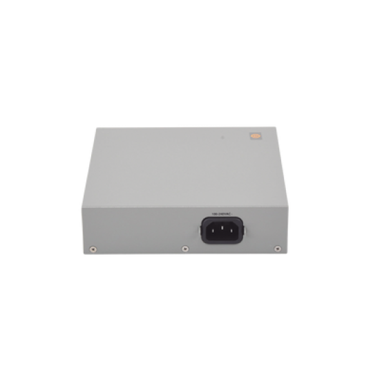 Convertidor de medios Gigabit Ethernet PoE+ a fibra óptica, conector LC, multimodo (MMF), distancia hasta 550 m