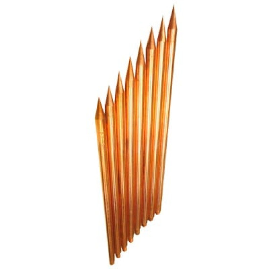 Varilla de Acero con Recubrimiento de Cobre Diámetro 1/2 Varilla de Acero con Recubrimiento de Cobre Diámetro 1/2