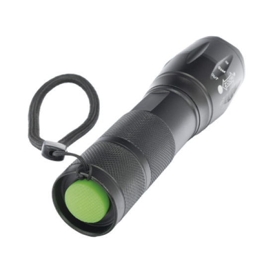 Linterna LED de Aluminio, 600 Lúmenes, IPX4, Resistente al Agua
