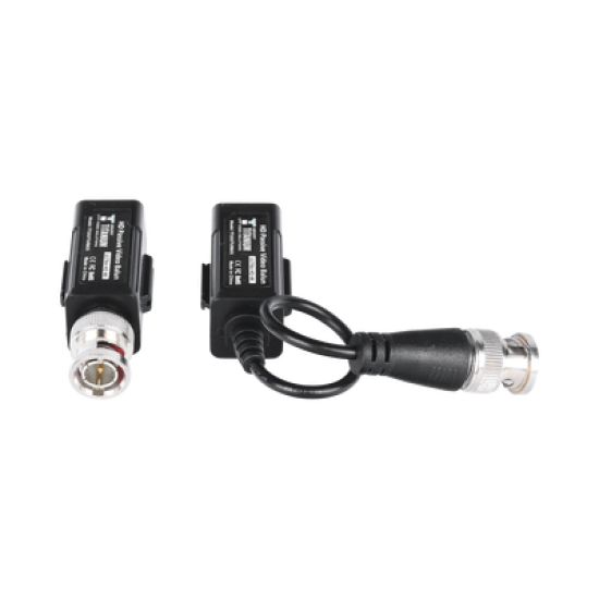 Kit de Transceptores (Baluns) con TERMINALES TIPO TORNILLO, Resolución 4K, Cable flexible COAXIAL Blindado  / COAXITRON / AUDIO POR COAXITRON / Menu OSD /Conector 100% COBRE / Calidad PREMIUM