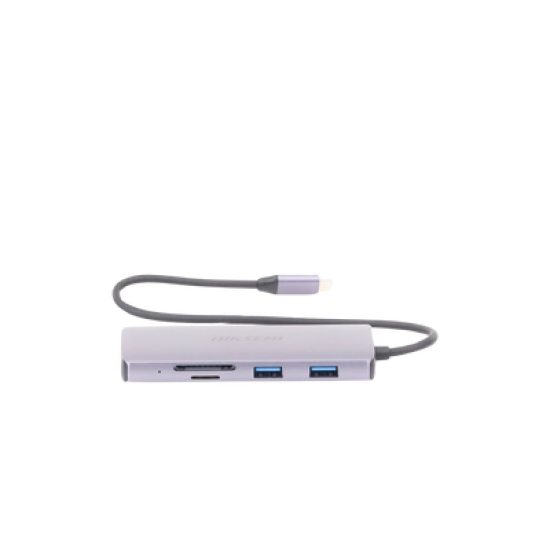 Hub (Adaptador) USB - C / 8 en 1 / 1 Salida HDMI (4K) / 1 Salida USB 2.0 / 3 Salidas USB 3.0 / 1 Salida SD (Memoria SD) / 1 Salida TF (Micro SD) / 1 Entrada USB - C (Carga Rapida / 100 Watts)