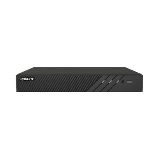 DVR 8 Canales TURBOHD + 4 Canales IP / 5 Megapixel Lite - 3K Lite / Audio Bidireccional por Coaxitron / Reconocimiento Facial / ACUSENSE (Evista falsas alarmas) / 1 Bahía de Disco Duro / Salida de Video en Full HD