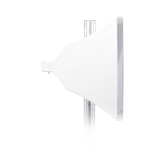 Antena Tipo Horn de 90° , 16 dBi, Ideal para ambientes de alto ruido, 4.9-6.5 GHz, , Conector SMA-Hembra, con montaje incluido 