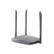 Router Inalámbrico WISP Gigabit / Hasta 1200 Mbps / Doble Banda AC (2.4 GHz y 5 GHz) / 3 Puertos LAN 10/100/1000 Mbps + 1 Puerto WAN 10/100/1000 Mbps /  4 Antenas Externas Omnidireccional de 5 dBi / Interior