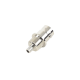 Conector BNC Hembra a 50 Ohm, Montaje Frontal en D-Plano, Anillo Plegable para Cables RG-174/U y RG-316/U, Niquel/ Oro/ Teflón.