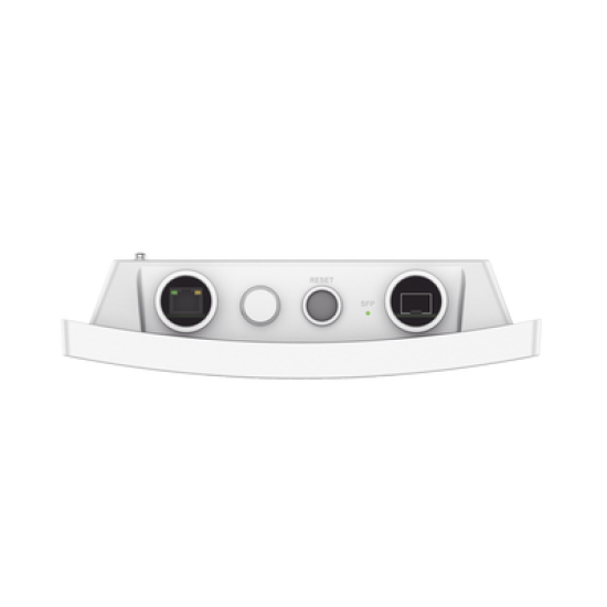 Punto de acceso para exterior AX3000 Wi-Fi 6, MU-MIMO 2x2:2, Throughput inalámbrico agregado de 3 Gbps con administración desde la nube gratuita o stand-alone.