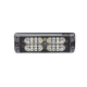Luz Perimetral, 12 LED Ultra Brillantes, Color Rojo / Claro