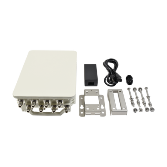 Punto de Acceso Conectorizado Super WiFi Doble Banda en 2.4 y 5 GHz, Hasta 1 km de Cobertura, MIMO 8X8 Para Industria 4.0, Carcasa IP67, Hasta 1167 Mbps Punto de Acceso Conectorizado Super WiFi Doble Banda en 2.4 y 5 GHz, Hasta 1 km de Cobertura, MIMO 8X8 Para Industria 4.0, Carcasa IP67, Hasta 1167 Mbps