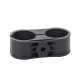 Paquete de 10 Sujetadores Plasticos Para Cable Coaxial de  1- 5/8