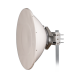 Antena Direccional de Alto Rendimiento / 35.5 dBi / 4 ft / 5.9-7 GHz / Conectores RP-SMA / Alto Aislamiento al Ruido / Fácil Montaje y herraje de acero inoxidable /  Radomo Incluido