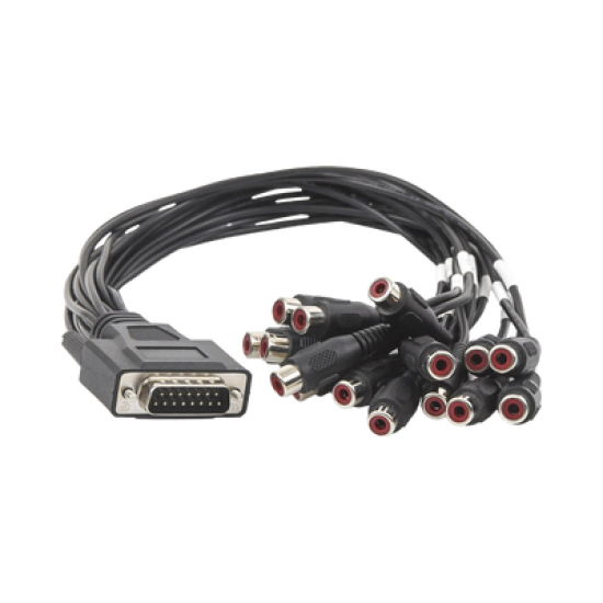 Adaptador de 15 Entradas de Audio para DVR´s epcom y HIKVISION 