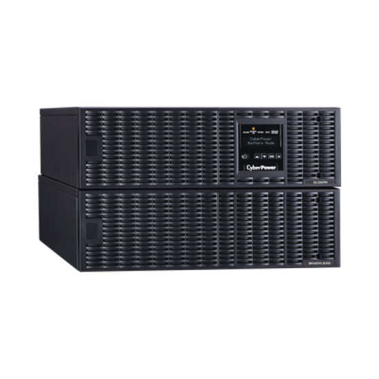 UPS de 10000 VA/10000 W, Online Doble Conversión, 200 - 240 Vac de Entrada, 200 - 240 Vac de Salida, Terminal Hardwired, Onda Senoidal Pura, Torre o Rack de 6 UR, Con 3 Tomas NEMA L6-30R