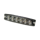 Luz Auxiliar de 6 LED, ámbar, SAE Clase I, lente transparente