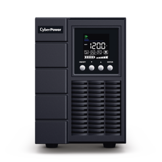 UPS de 2000 VA/1800 W, Online Doble Conversión, Entrada 120 Vca NEMA 5-20P, Onda Senoidal Pura, Tipo Torre, Con 6 Tomas NEMA 5-20R