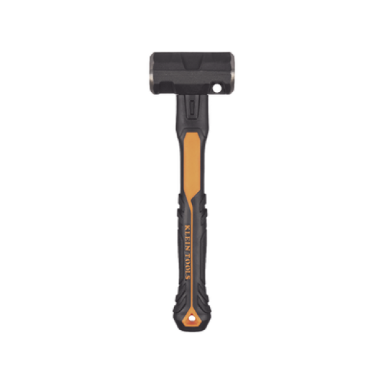Marro de Acero de Aleación 2.72 kg., de Mango Robusto de Fibra de Vidrio con Agujero para Colgarse. Ideal para Demolición, Golpeo de estacas, Inserción de cuñas