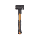 Marro de Acero de Aleación 2.72 kg., de Mango Robusto de Fibra de Vidrio con Agujero para Colgarse. Ideal para Demolición, Golpeo de estacas, Inserción de cuñas