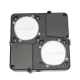 Bocina Ultradelgada de Uso Rudo, 100 Watts de Potencia, Ideal Para Vehículos de Encubierto, Soporte en U, 11 Ohms de Impedancia