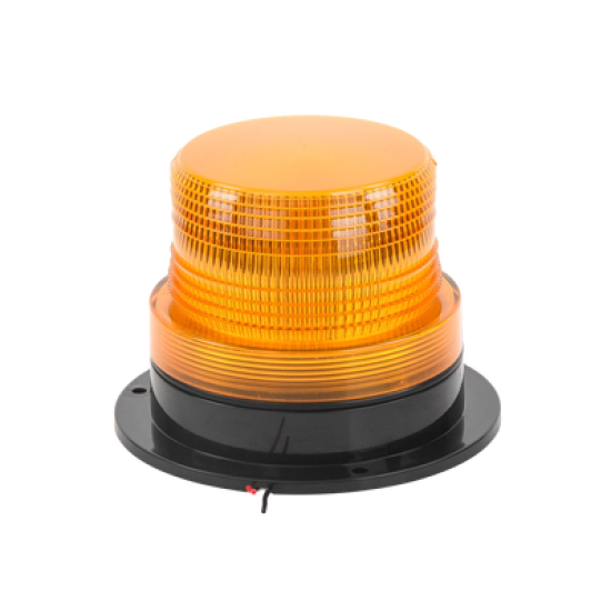 Burbuja brillante  de Larga Vida Útil con 8 LEDs, color ámbar, domo ámbar