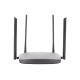 Router Inalámbrico WISP Gigabit / Hasta 1200 Mbps / Doble Banda AC (2.4 GHz y 5 GHz) / 3 Puertos LAN 10/100/1000 Mbps + 1 Puerto WAN 10/100/1000 Mbps /  4 Antenas Externas Omnidireccional de 5 dBi / Interior