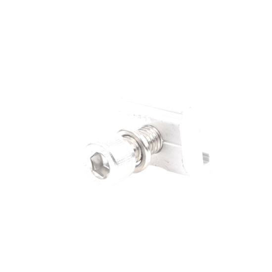 Conector G con tornillo para fijación en riel 7