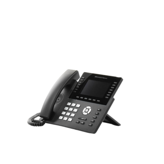 Teléfono IP Wi-Fi, Grado Operador, 14 líneas SIP con 6 cuentas, pantalla LCD  5