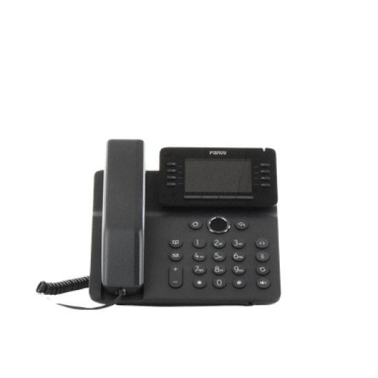 Teléfono IP Empresarial Esencial WiFi / Bluetooth, 12 líneas SIP, pantalla a color 3.5