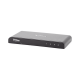 Divisor (Splitter) HDMI 4K de 1 Entrada a 4 Salidas (Simultaneas) / Soporta 4K×2K / Soporta hasta 4 equipos con conexión en Cascada / HDMI 3D  / HDR / HDMI 1.4 /  HDCP 1.4  / Audio PCM / Longitud del cable de entrada ≤30m y salida ≤25m.