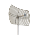 Antena Rejilla direccional, Ganancia 24 dBi, Dimensiones (90 x 60 x 38 cm), rango de frecuencia (2300-2500 MHz).