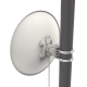 ePMP Force 200L para zonas con alta interferencia, hasta 200 Mbps, 4910 - 5970 MHz, 802.11n, Antena de 25 dBi, latencia baja