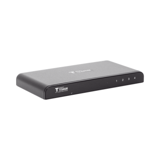 Divisor (Splitter) HDMI 4K de 1 Entrada a 4 Salidas (Simultaneas) / Soporta 4K×2K / Soporta hasta 4 equipos con conexión en Cascada / HDMI 3D  / HDR / HDMI 1.4 /  HDCP 1.4  / Audio PCM / Longitud del cable de entrada ≤30m y salida ≤25m.
