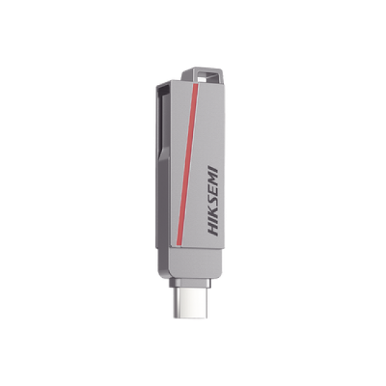 Memoria USB Dual de 256 GB / USB-C y USB-A / Transferencia de Alta Velocidad / Metálica / Compatible con Dispositivos Móviles, Windows, Mac y Linux