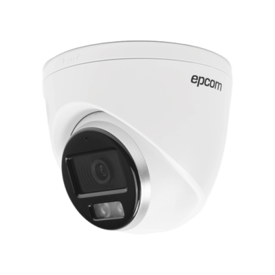 Turret TURBOHD 3K (5 Megapixel) / Lente 3.6 mm / Micrófono Integrado / Imagen a Color 24/7 (ColorVu) / 40 mts Luz Blanca / Exterior IP67 / dWDR / 4 Tecnologías