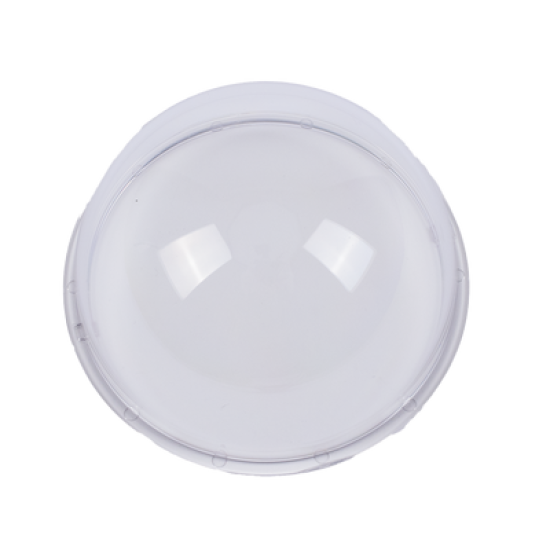 Burbuja Transparente para Domos Fijos IP / HIKVISION / Soporta IP66 / IK10 / DS-2CD1143G2-I(UF) / DS-2CE57D3T-VPITF / DS-2CD2123G2-I / DS-2CD1143G0-I / IPC-D121H(C) / DS-2CD1143G2-I(UF)