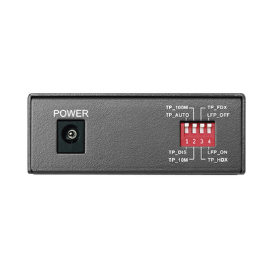 Convertidor Fibra Óptica WDM Monomodo / 1 puerto RJ45 10/100 Mbps / 1 puerto SC/UPC 100 Mbps /  Hasta 20 Km / Para su Funcionamiento Requiere el Modelo MC111CS / Plug and Play
