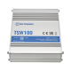 Switch Industrial No-Administrable 5 puertos Gigabit, PoE en 4 puertos 802.3af/at (120W)