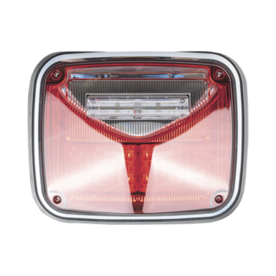 Luz de advertencia de 8 X 6