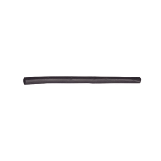 Tubo Termoencogible (Termofit) Negro de 1/8