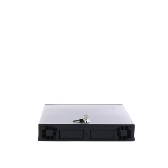 Gabinete Metálico de Seguridad para DVR/NVR, Ancho 396 mm x 78 mm de Alto x 
