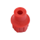 Conector a Presión Rojo / Para Conectores BNC / Instalación Simple, Rápida, Resistente y de Calidad