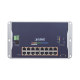 Switch Industrial Administrable Capa 2 de Pared,16 Puertos PoE 802.3at Gigabit y 2 Puertos SFP