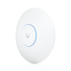 Punto de Acceso UniFi WiFi 6E Enterprise, alta densidad, hasta 600 usuarios, Mu-MIMO 4x4, bandas 2.4/5/6 Ghz, (1) puerto RJ45 2.5G (POE+ no incluido)