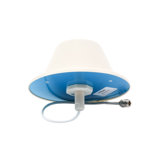 Antena Tipo Domo, 698-960/1710-2700 MHz, 2/4 dB, conector N Hembra. 