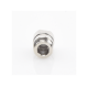 Conector N Hembra de Anillo Plegable para cable RG-316, Niquel/ Oro/ Teflón.